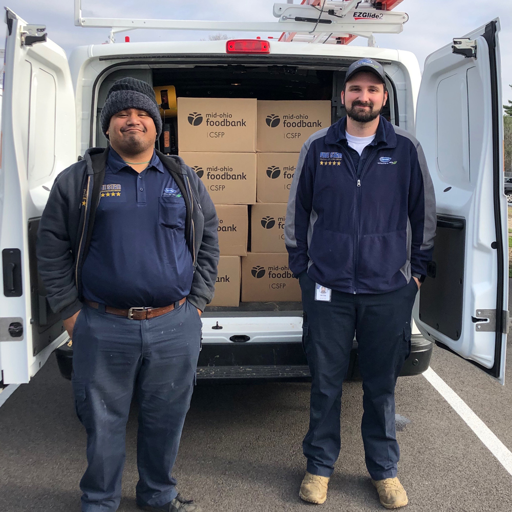 Five Star Employees with Mid-Ohio Foodbank